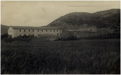 Vista de la Granja de Alloz